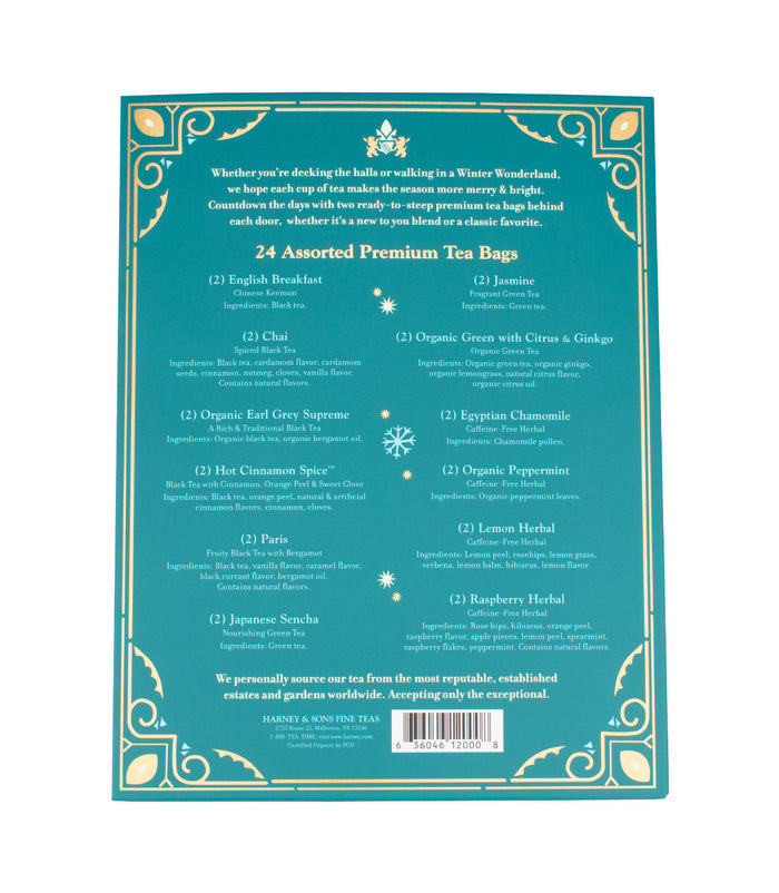 12 Days of Tea Winter Countdown