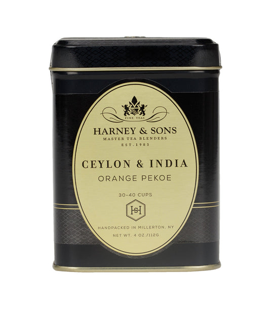 Orange Pekoe (Ceylon & India) - Loose 4 oz. Tin - Harney & Sons Fine Teas
