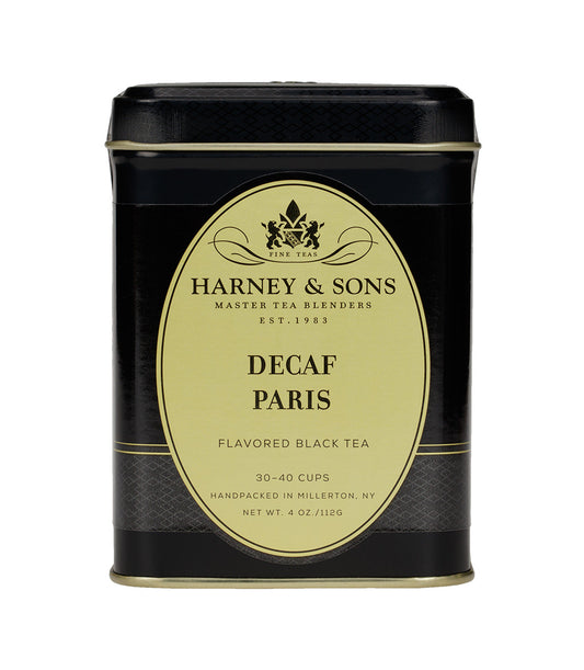 Decaf Paris - Loose 4 oz. Tin - Harney & Sons Fine Teas