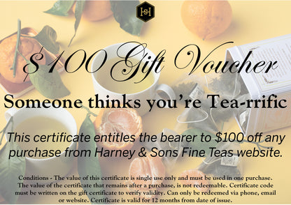 Harney Teas Gift Card