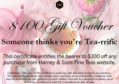 Harney Teas Gift Card