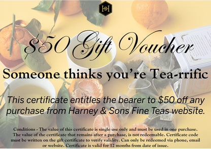 Harney Teas Gift Card