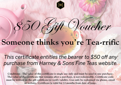 Harney Teas Gift Card